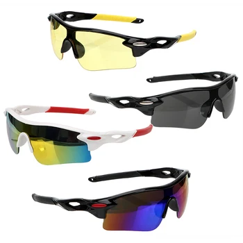 

LEEPEE Explosion-proof Anti-Glare Motocross Sunglasses Night Vision Drivers Goggles UV Protection Car Night-Vision Glasses