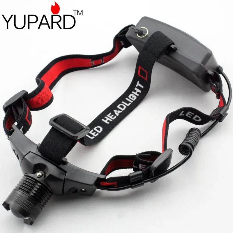 

YUPARD Q5 LED Headlamp Headlight Head Lamp Light Zoomable Zoom in out For Bike Bicycle Cycling Hiking Camping Hunting