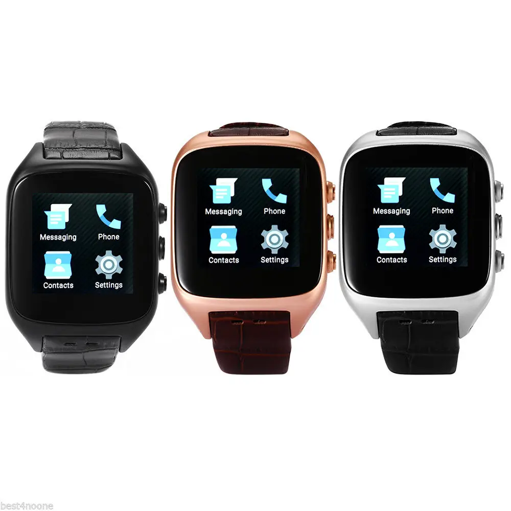 X01S 3G 4 4 Bluetooth font b SmartWatch b font MTK6572 Dual Core 1 54 IP67