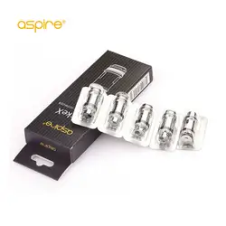 5 шт./лот Aspire PockeX катушки 0.6ohm/1.2ohm Vape головы 316L сталь для электронных Cigaratte PockeX AIO комплект распылитель Core