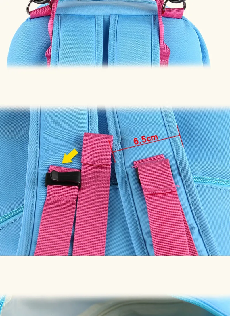 Solid Color Waterprrof Insulation Double Bottle Mummy Diaper Bag 10