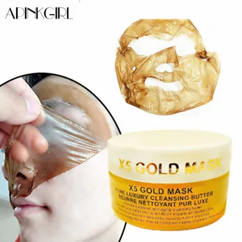 

APINKGIRL 24K Gold Mask Pure Collagen Peel Mask Remove Blackhead Shrink Pores Anti Wrinkle Whitening Moisturizing Face Care 50ml