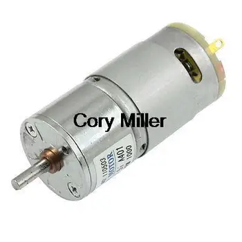 

12V 1000RPM 80mA 0.3Kgcm Permanent Magnet DC Gear Box Motor Replacement