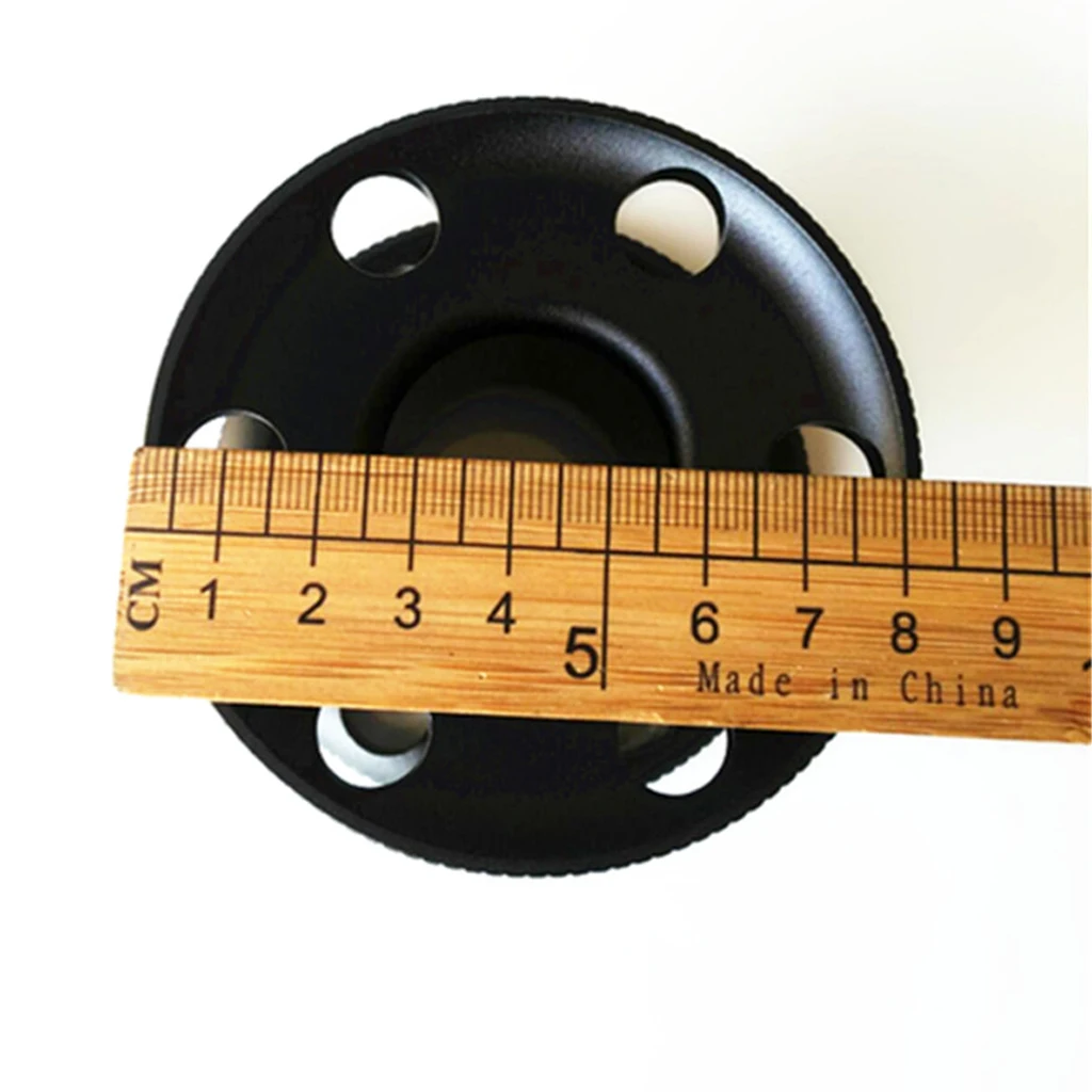 Durable 2 Pcs Lightweight Aluminum Scuba Diving Dive Finger Spool Snorkeling Guide Line Reels for Diving Surfing Bungee Jumping