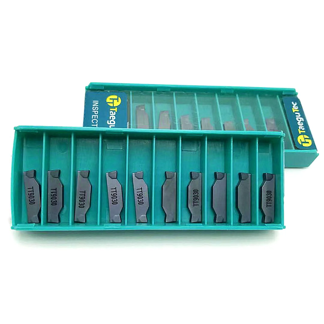 

20PCS TDC3 TT9030 Carbide Insert 3mm Grooving Cutting Tool taegutec Carbide Insert CNC Lathe Tool CNC Tool