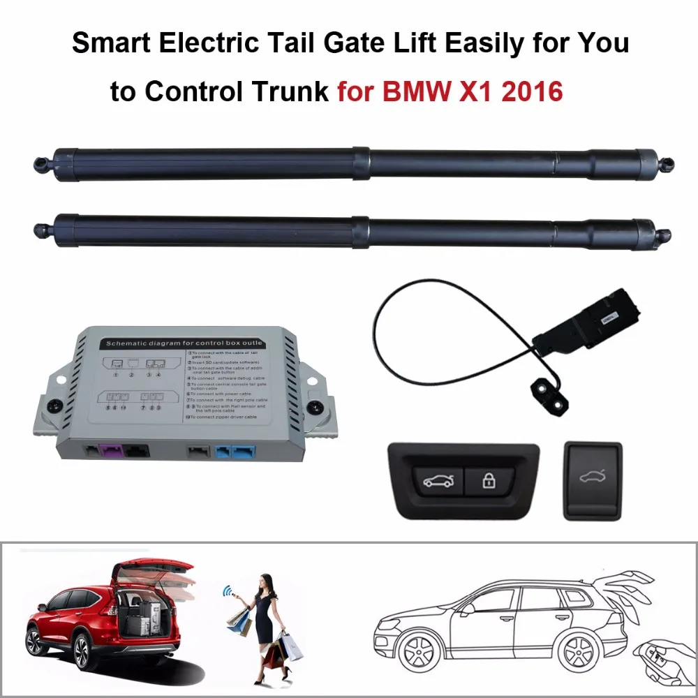 

Smart Auto Electric Tail Gate Lift for BMW X1 F48 2016 Control Set Height Avoid Pinch