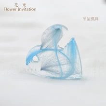 Flower Invitation Small Pendent Mold MD1361-1376 DIY Handmade Mold Jewelry Tools AB glue 2017 New Arrivals