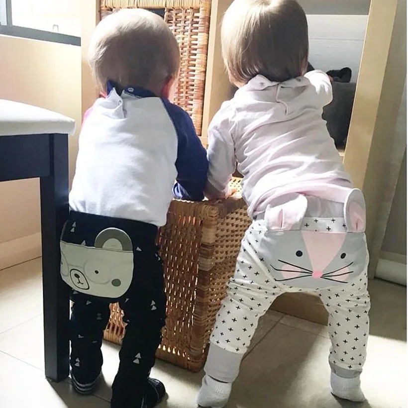 Fashion Boys Girls font b Baby b font Pants 3d Pattern Infant Boys Girls Pants Cute