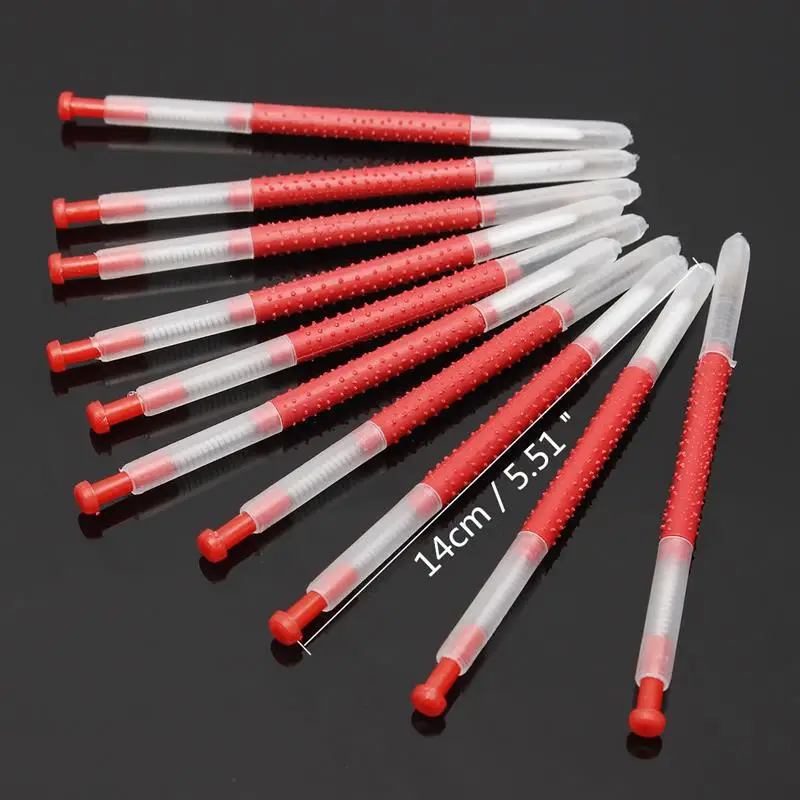 Packung mit 10 Imkerei Moving Pfropfen Tools Shift Nadel Imker Bee Hive