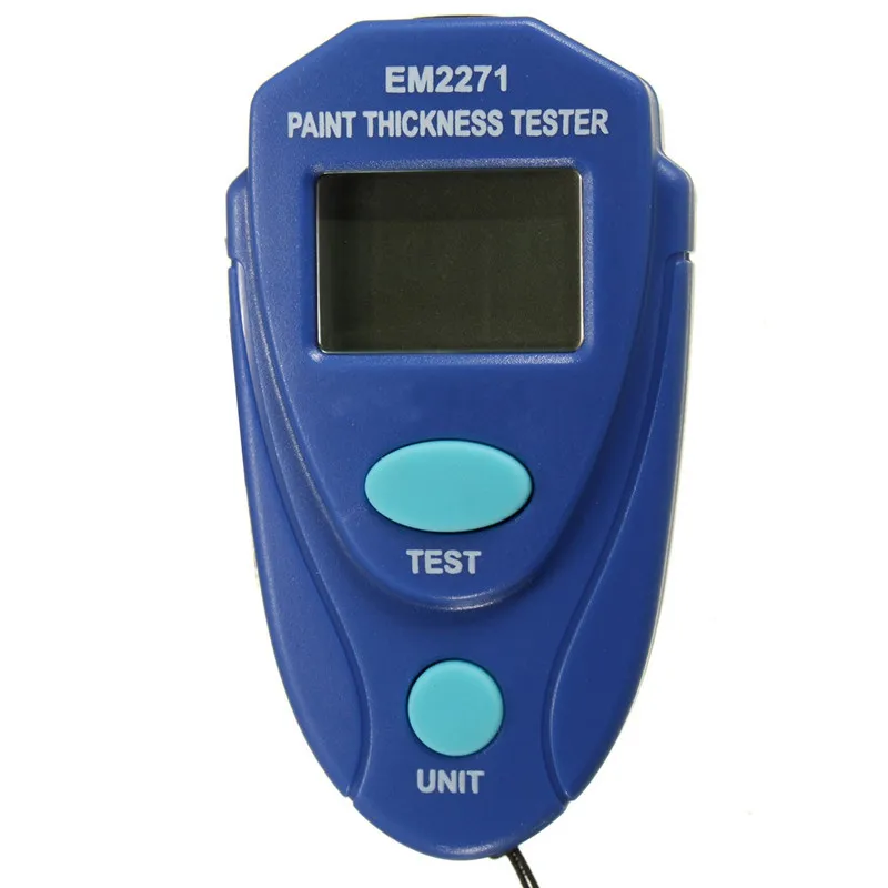 

Digital Thickness Gauge Coating Meter Car Thickness Meter EM2271 Mini Car Auto Coating Painting Thickness Tester Gauge