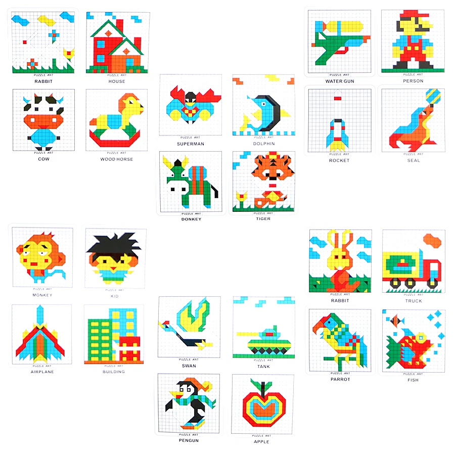 490 шт мозаика 3D головоломка кнопка искусство Красочные Блоки креативная мозаика игрушка для детей сборка забавная обучающая игрушка мозаика