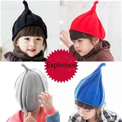 Cute-Baby-Hat-Christmas-Girls-Boy-Autumn-Winter-Weatherization-Pointy-Kids-Knitted-Hats-Cap-Tide-Shall_