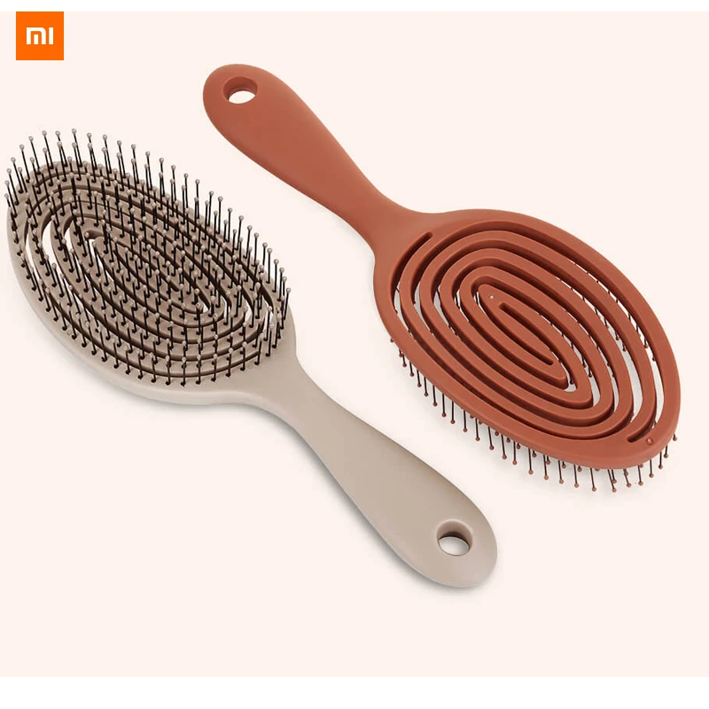 

New Xiaomi MIjia Relaxing elastic massage comb Memory comb double C style patented design Head SPA experience for smart home