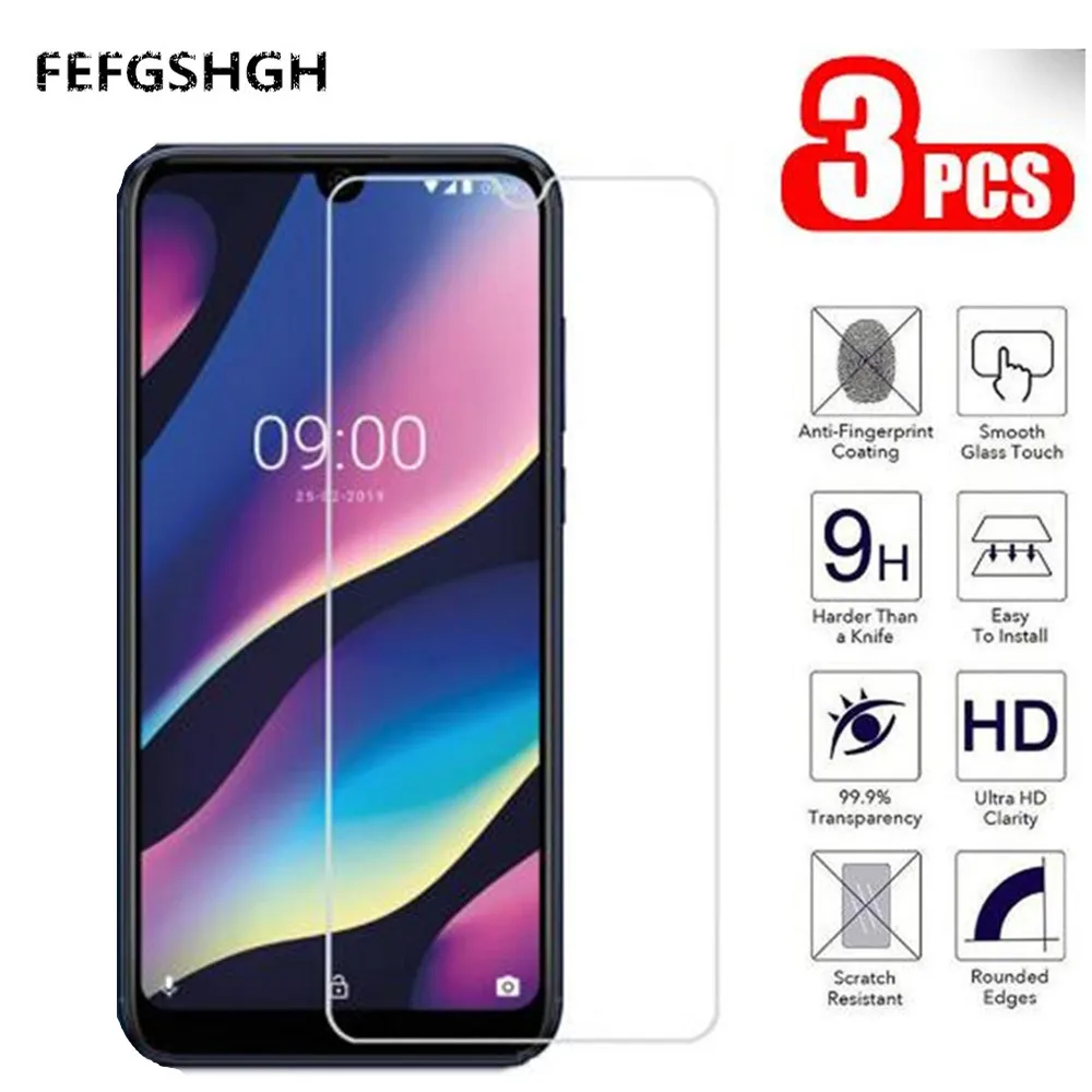 Закаленное стекло 2.5D 9H для Wiko View 3/ 3 Pro Защитное экрана Lite зеркальное | Мобильные