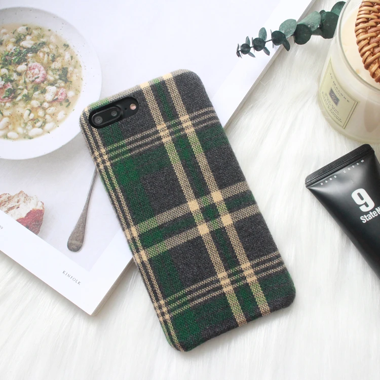 Простой тканевый чехол Gimfun для IPhone 7plus/8/6s/X xr xsmax мягкие плюшевые чехлы из тпу осени
