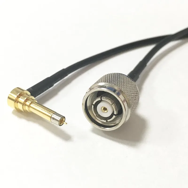 New Wireless Modem Wire RP-TNC Male Plug To MS156 Right Angle  Connector RG174 Cable 20CM 8