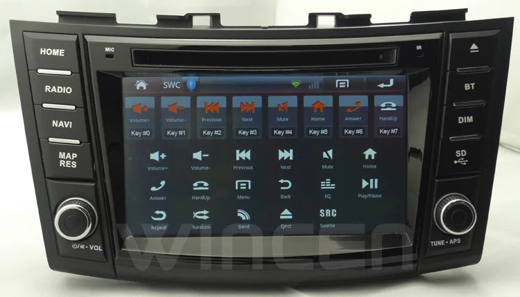 Android! Автомобильный DVD gps плеер для Suzuki Swift 2012 Автомобильный gps для Swift автомобильный рекордер для Swift автомобильный навигатор для Swift