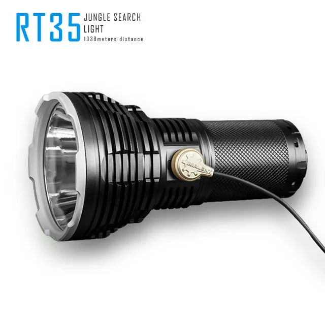 

1PC Imalent RT35 Cree XHP35 Hi 2350 lumens LED flashlight with USB charge Light torch for 4pcs 18650 battery