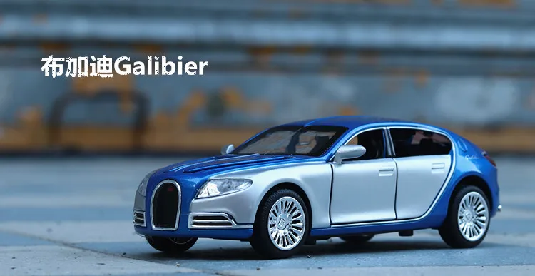 1:32 игрушечная машинка Bugatti Galibier, металлическая игрушка, литая машинка, Литые и игрушечные машины, модель автомобиля, миниатюрная модель автомобиля, игрушки для детей