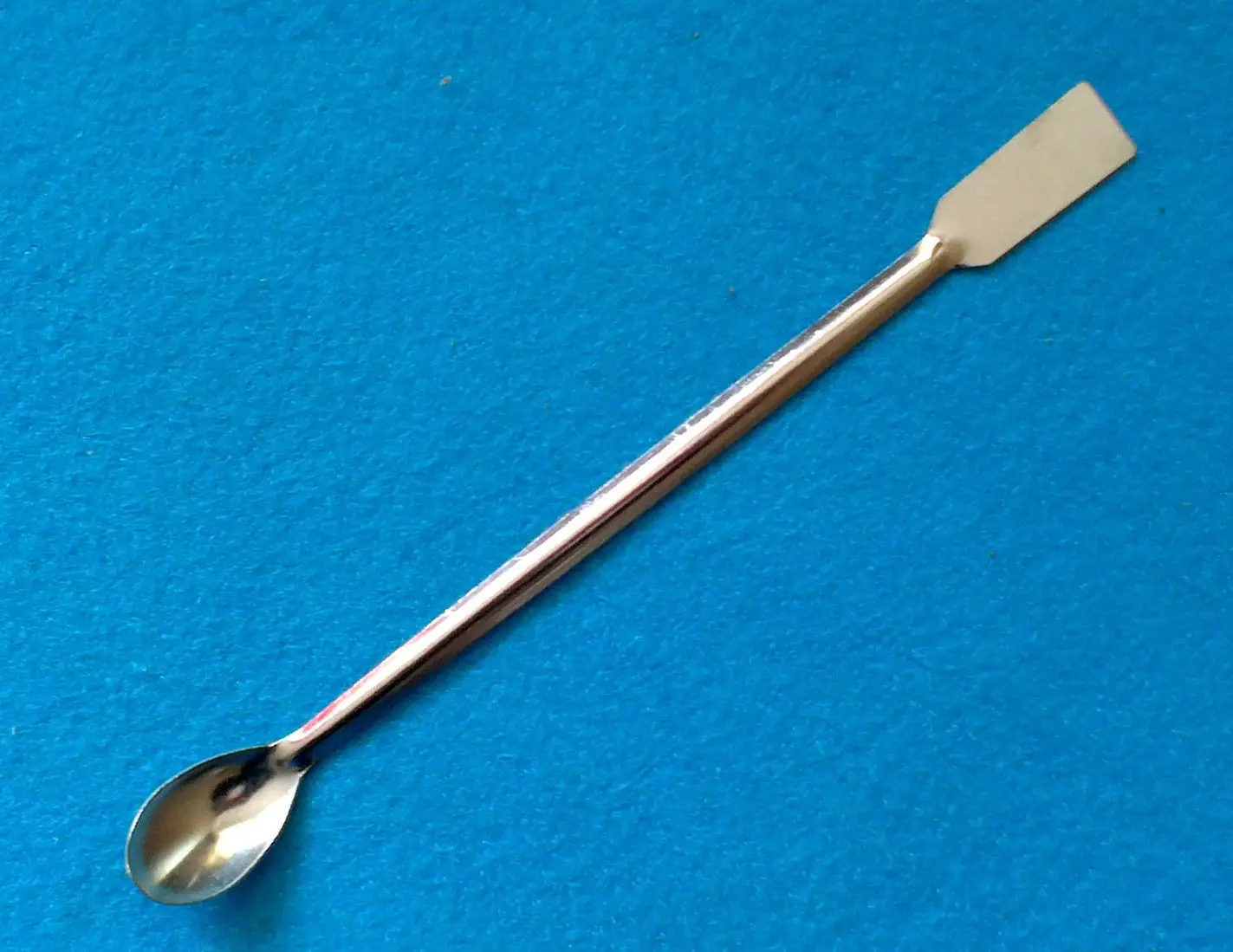 ложка-шпатель лабораторная из нержавеющей стали. микро ложечка лабораторная. шпатель-ложка 180 мм п/с aptaca. лопатка мешалка для сусла и браги. ложка для перемешивания сусла, браги, вина 62 см.