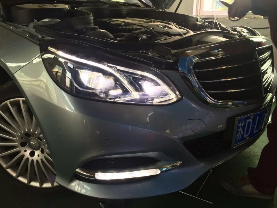 Led Drl Daytime Running Light Fog Lamp For Mercedes Benz