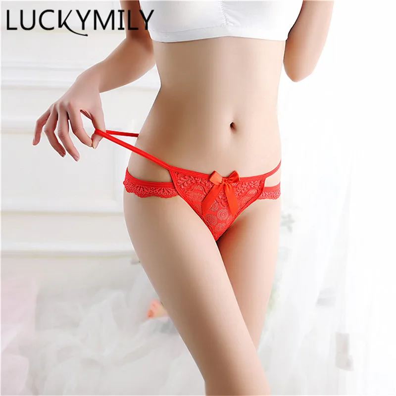 Luckymily 2018 новый дизайн женское нижнее белье Сексуальная кружевная полая стринги