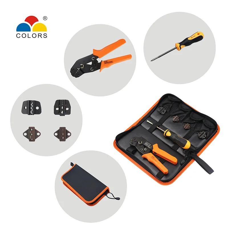 

COLORSP Plier Set Wire Crimping Tool zange Pliers Cable Tools Cutter Crimper Stripper Crimp Cutters Alicate Stripper Crimpatrice
