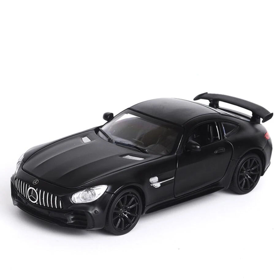 1:32 Масштаб сплава гоночный автомобиль литая под давлением модель автомобиля Mercedes AMG GT спортивный автомобиль металлический игрушечный автомобиль для детей игрушка в подарок коллекция V034