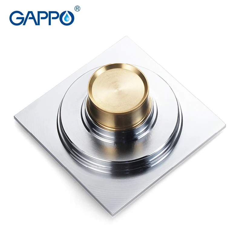 GAPPO Drains квадратный Ванная комната Душ сливной фильтр анти запах Ванна душевой