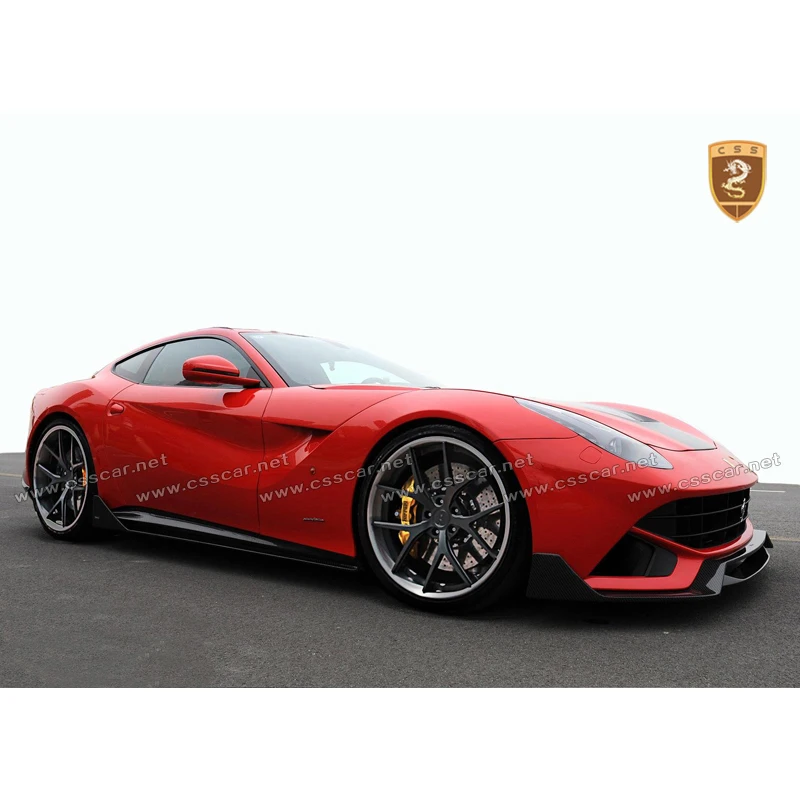 Настоящие наборы для тела из углеродного волокна Ferrari F12 DMC стильный карбоновый