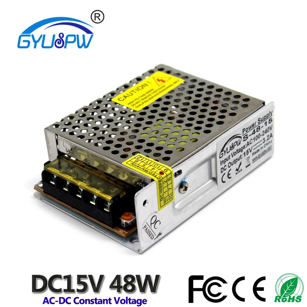Universal DC Power Supply 12V 15V 18V 24V 36V 48V 48W Driver