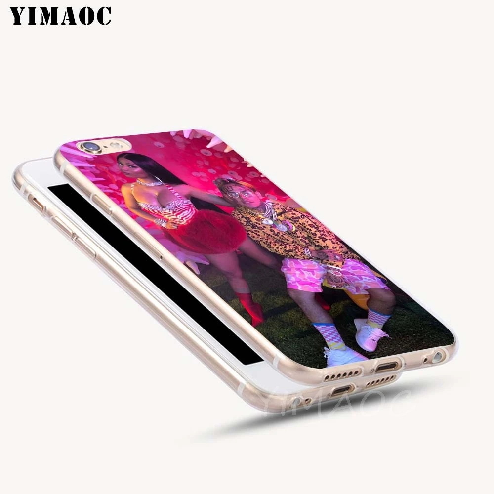 YIMAOC Nicki Minaj mi reina suave TPU funda de silicona para iPhone 7 6 6 S Plus 5 5S SE X XS X Max XR Coque de casos