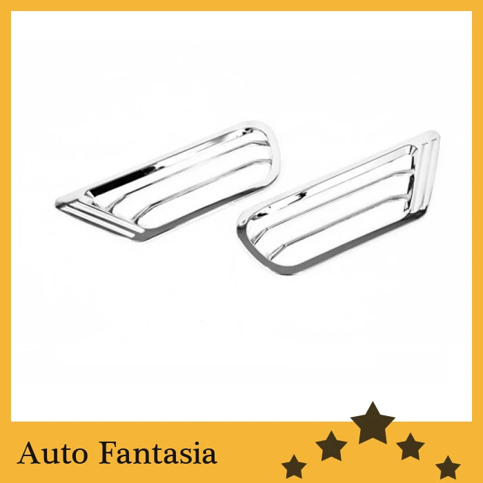 Chrome Side Air Vent Cover for Toyota Land Cruiser FJ100 Free shippingin Chromium Styling from
