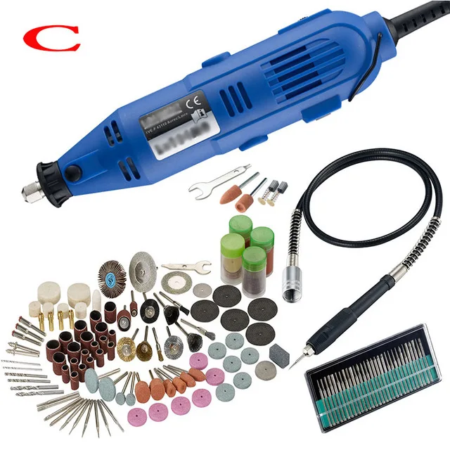 5-Speed Mini Electric Grinder Tool Set Grinding Machine for Jade Carving L9P3 