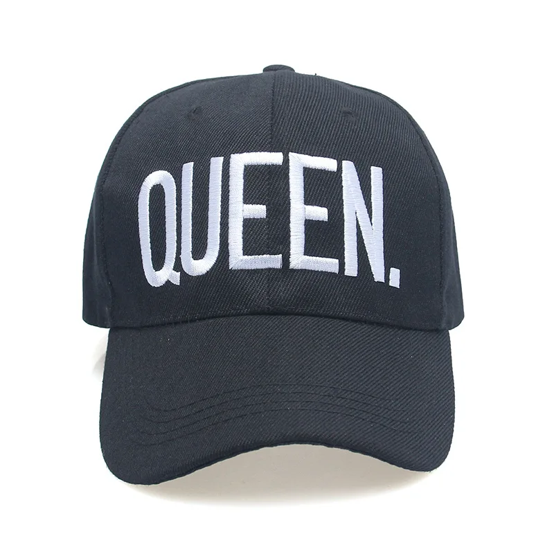 Мужские и женские одноцветные бейсболки с буквенным принтом вышивкой в стиле хип