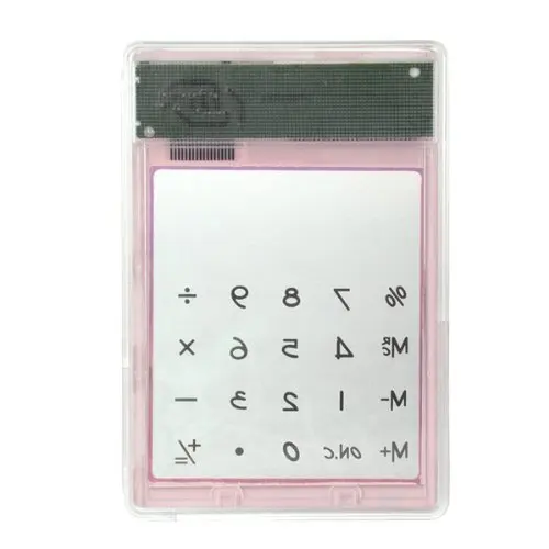 

Generic 10300 Transparent Solar Touch Screen Calculator