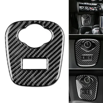 

Accessories USB AUX panel trim Carbon Fiber Frame For Mini Cooper F55 F56 Durable Practical