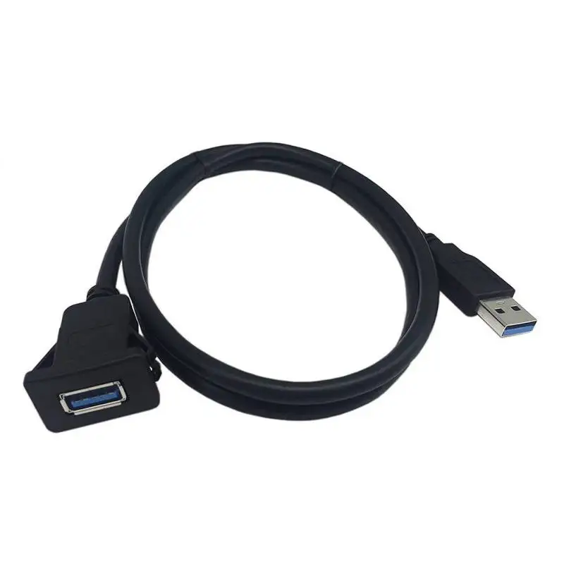 Высокое качество 1 м USB 3,0 Удлинительный кабель для зарядки данных кабели для портативных ПК смартфонов