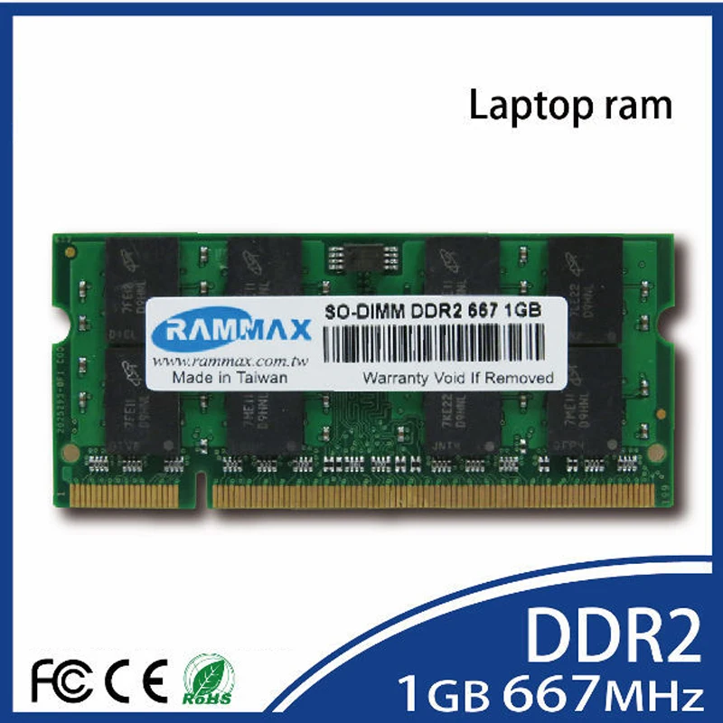 Запечатанный Ноутбук ddr2 Оперативная память 2 Гб SO-DIMM 800 МГц/PC2-6400/200-контактный работы со всеми материнскими платами из Тетрадь