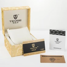 Tevise часы марки поле прочный Чехол подарок Подарочная коробка для браслет ювелирные высококлассные Часы коробка