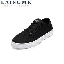 2019 LAISUMK Men's Canvas Shoes Hot Sale Breathable Casual Shoes Male Lace-up Vulcanized Shoes Men Flats Footwears Free Shipping 2019 LAISUMK Men's Canvas Shoes Hot Sale Breathable Casual Shoes Male Lace-up Vulcanized Shoes Men Flats Footwears Free Shipping