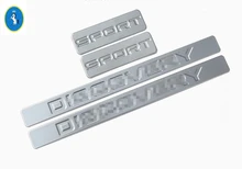 Más de Moda! accesorios Para El Descubrimiento de Land Rover Sport 2015 2016 2017 de Acero Inoxidable Placa Del Desgaste Del Travesaño de La Puerta