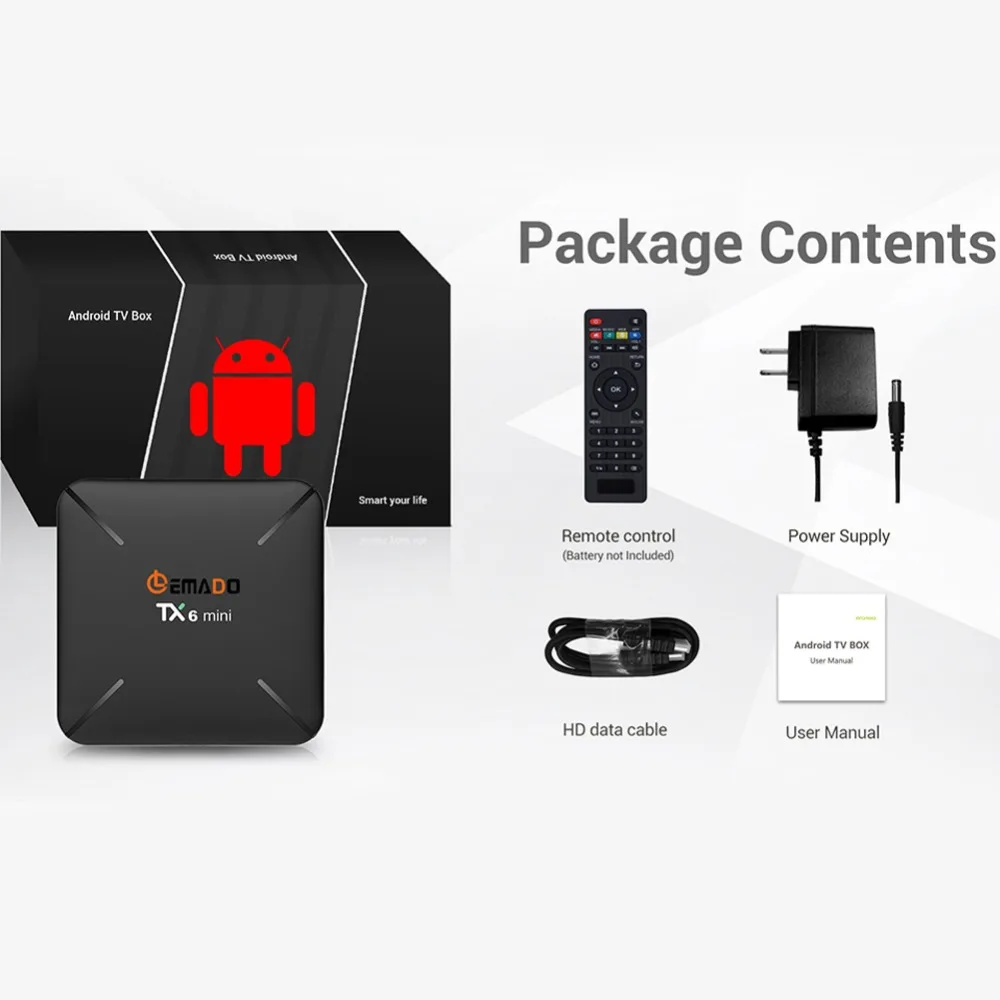 2019 Новый ТВ приставка Android 9 0 2 Гб 16 Allwinner четырехъядерный с поддержкой 4G