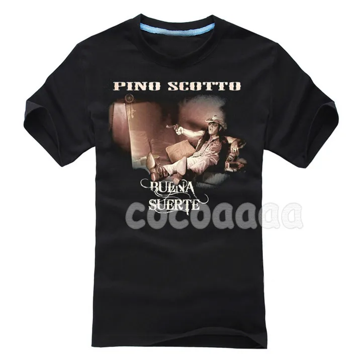 2 вида уличная крутая рокер Pino Scotto Rock брендовая мужская и женская рубашка фитнес тяжелый рок тяжелый металл хлопок скейтборд