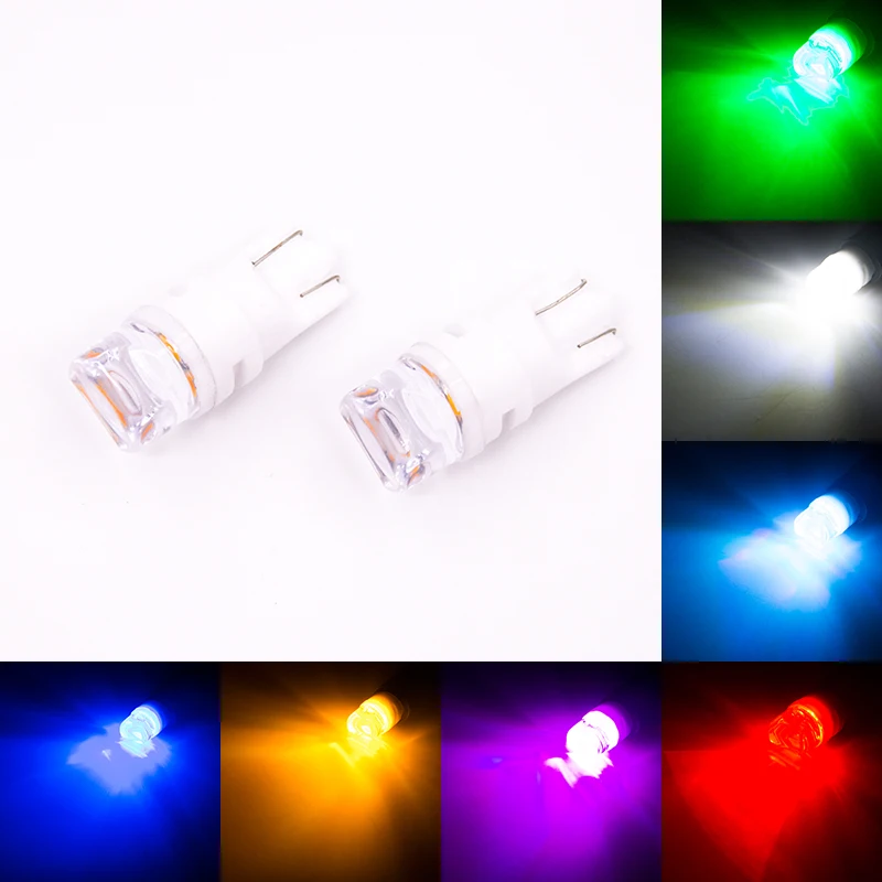 10 шт. сигнальная лампа T10 Светодиодная автомобильная W5W Led Светодиодные лампы для