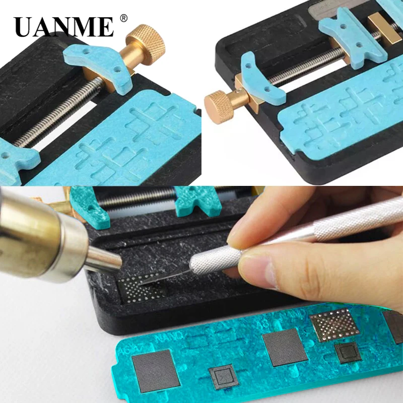  Metal WL Universal High temperature phone motherboard Jig PCB Board Holder Fixture IC Maintenance Repair Mold Tool Platform  