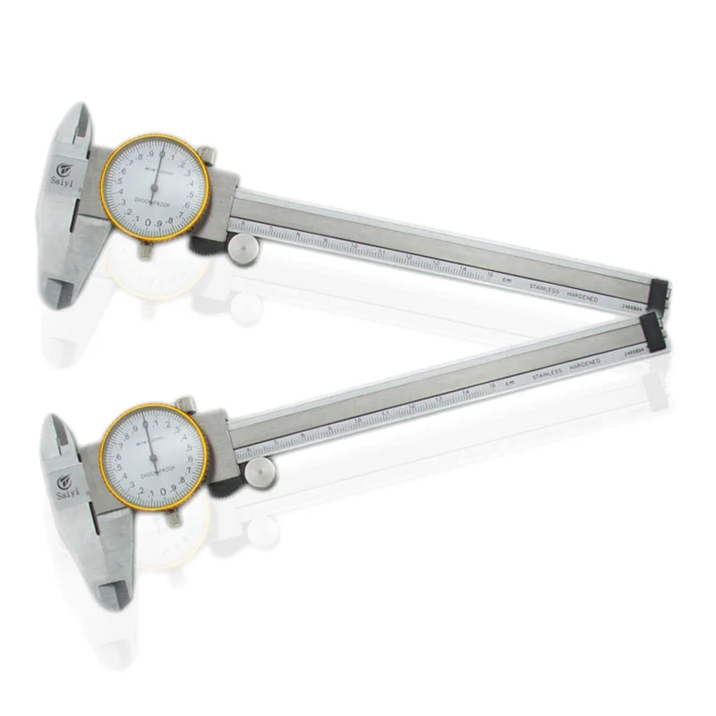 Buy 150mm 6inch Precision Dial Caliper Dial Vernier