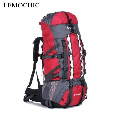 LEMOCHIC 100L Регулируемый водостойкий рюкзак для альпинизма спортивные дорожные