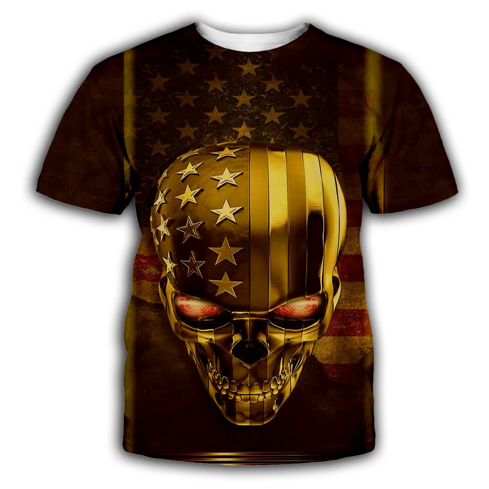 

PLstar Cosmos gold Skull/American flag 3D Print Hoodie/Sweatshirt/Jacket/shirts Men Women Tees hip hop apparel plus size XS-7XL