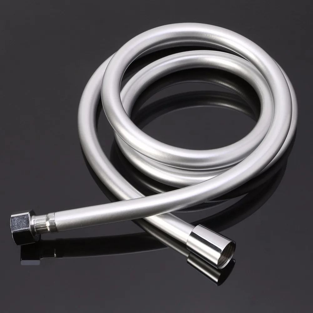 1.5m Flexible PVC Handheld Shower Head Hose Bathroom Explosion proof